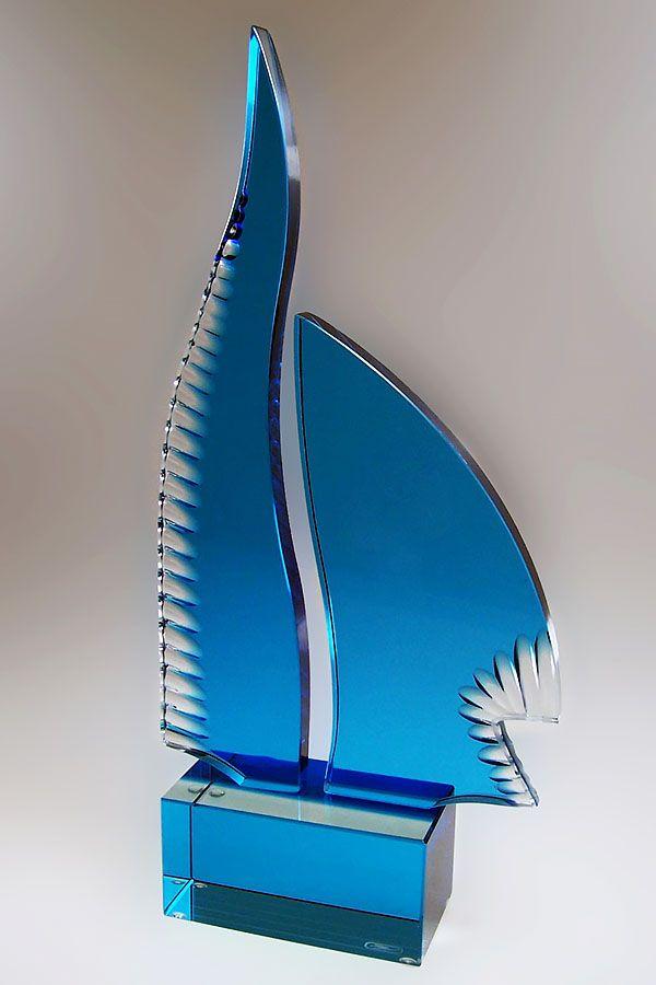 Trophée en verre -  GLA1439