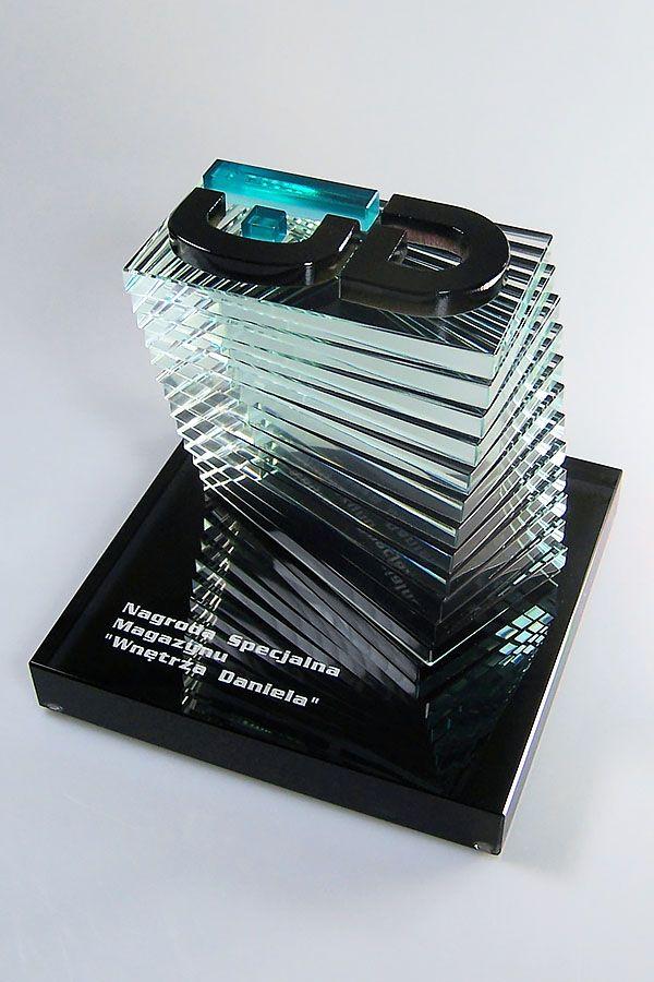 Trophée en verre -  GLA1444