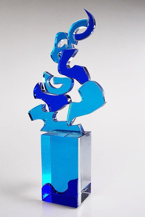 Trophée en verre -  GLA1452