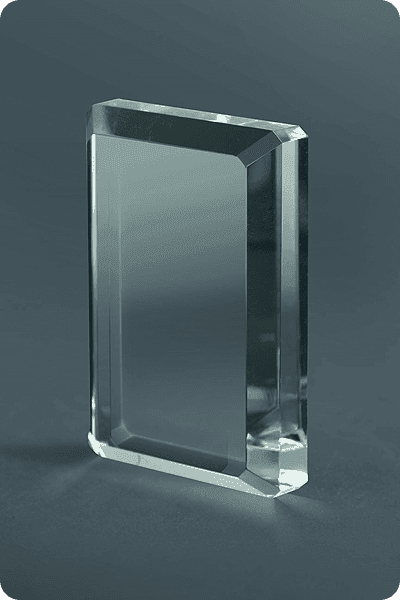 Trophée en cristal -  GLA0145