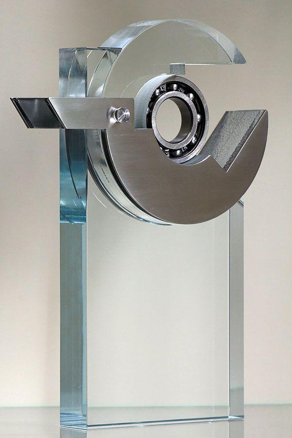 Trophée en verre -  GLA1469