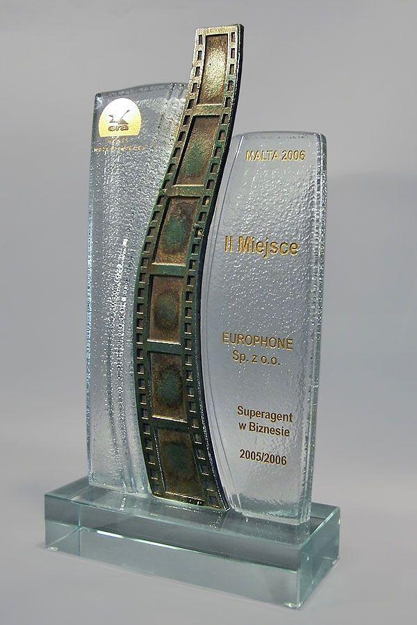 Trophée en verre -  GLA1494