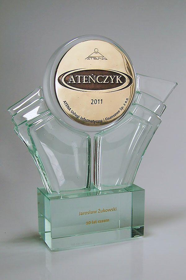 Trophée en verre -  GLA1498