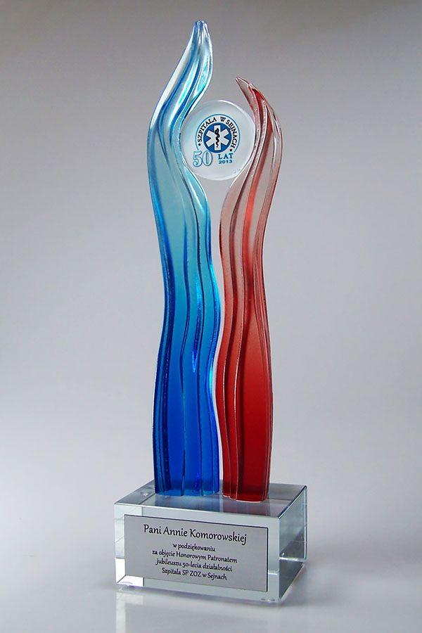Trophée en verre -  GLA1499