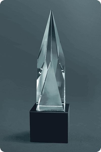 Trophée en cristal -  GLA0149