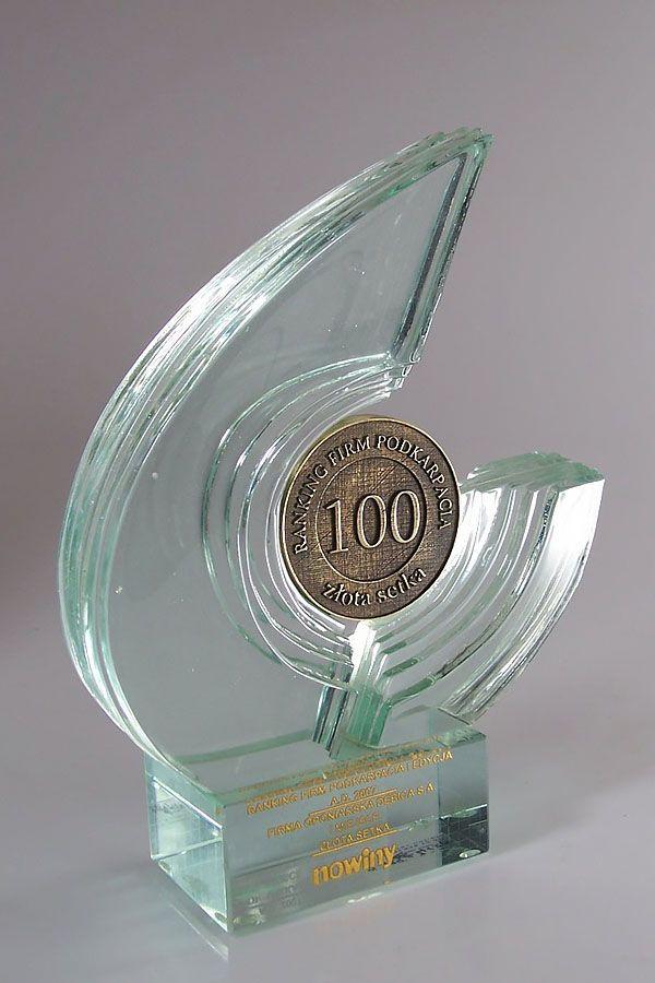 Trophée en verre -  GLA1500