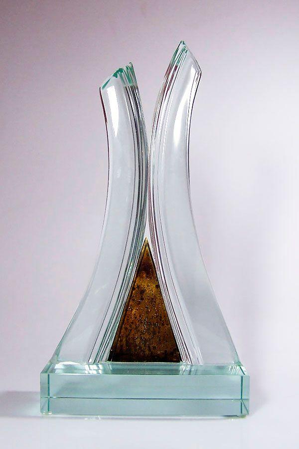 Trophée en verre -  GLA1503