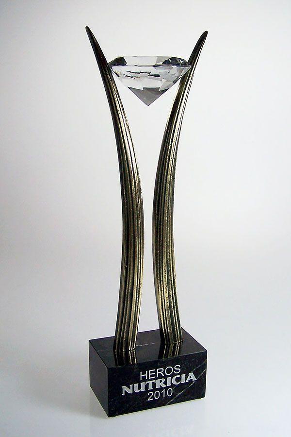 Trophée en verre -  GLA1504