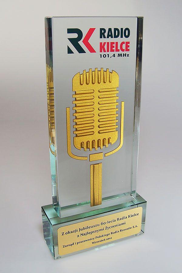 Trophée en verre -  GLA1506