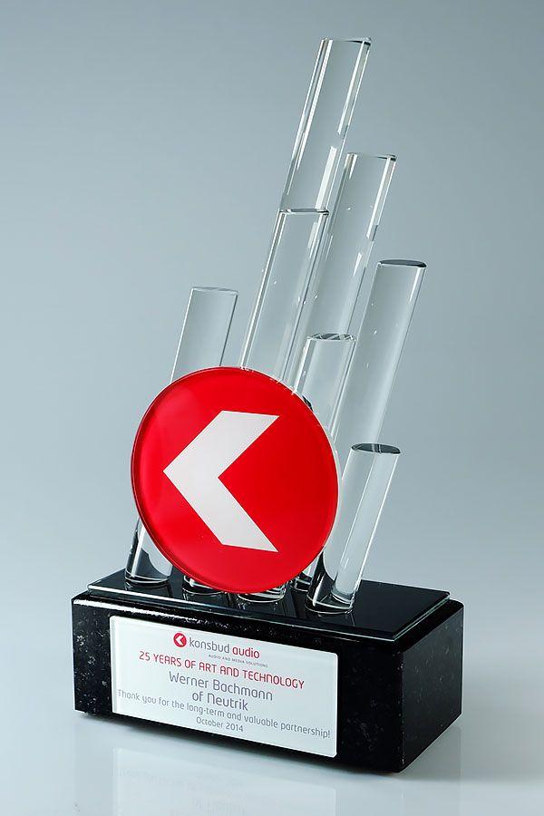 Trophée en verre -  GLA1509