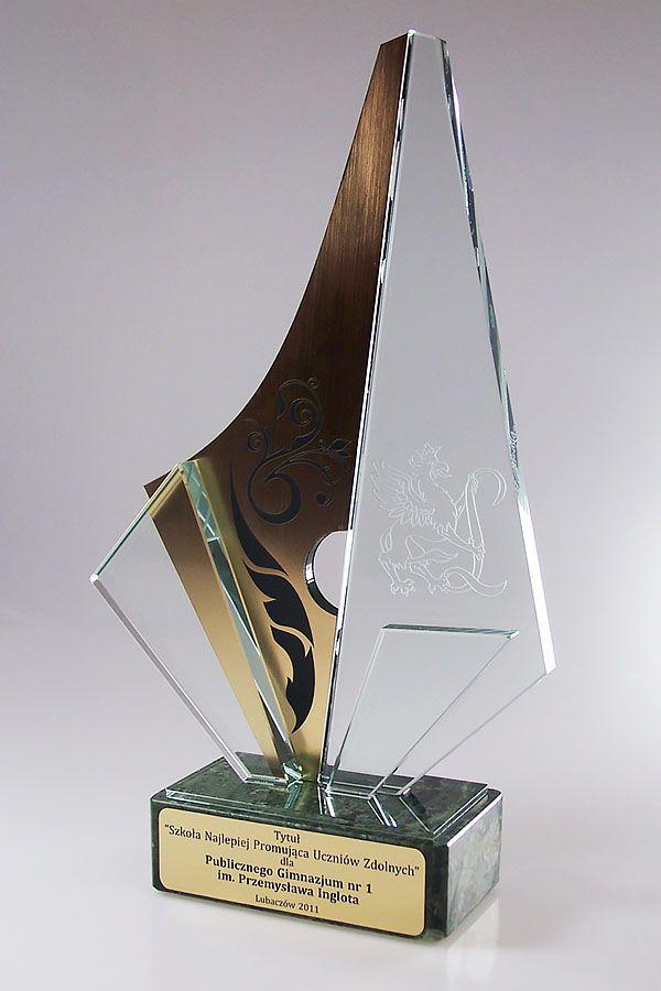 Trophée en verre -  GLA1510