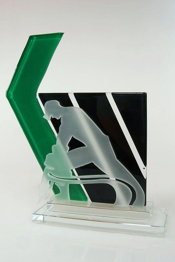 Trophée en verre -  GLA1523