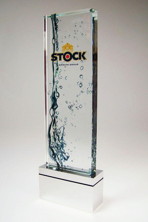 Trophée en verre -  GLA1524