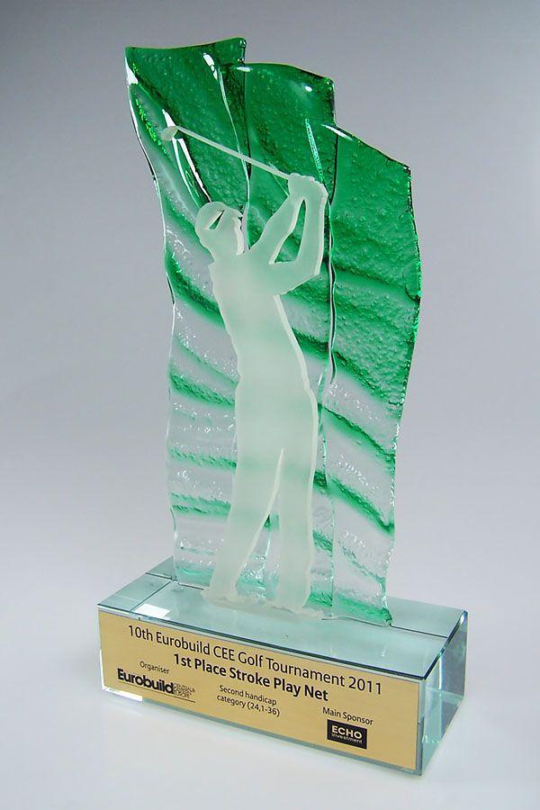 Trophée en verre -  GLA1539
