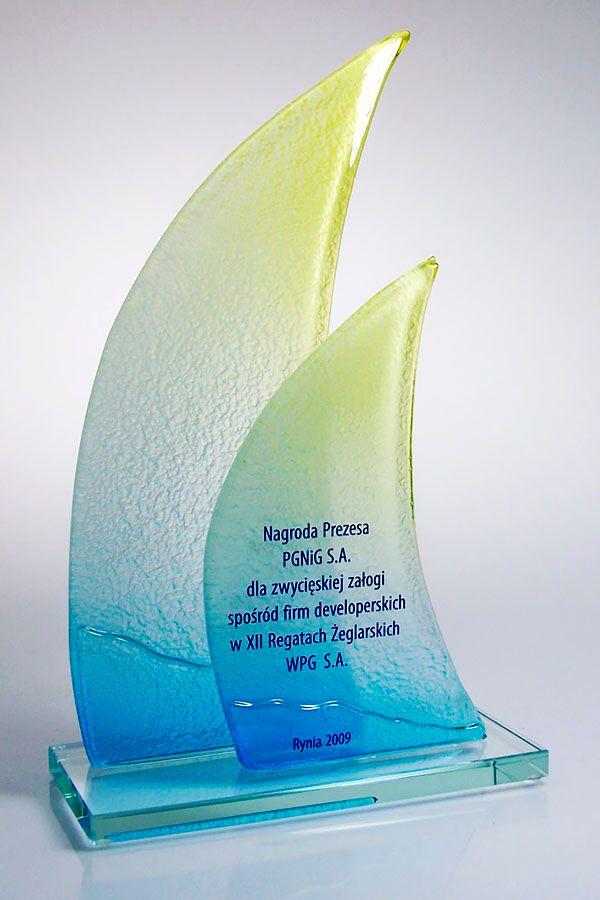 Trophée en verre -  GLA1542