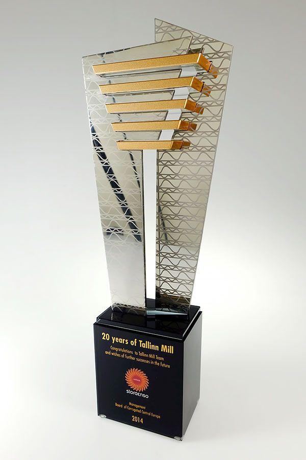 Trophée en verre -  GLA1546
