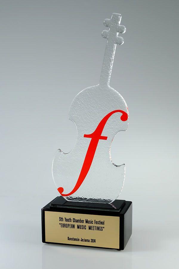 Trophée en verre -  GLA1555