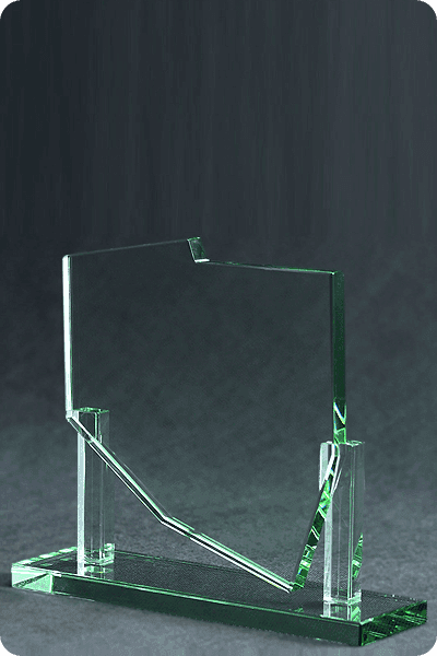 Trophée en verre -  GLA0162