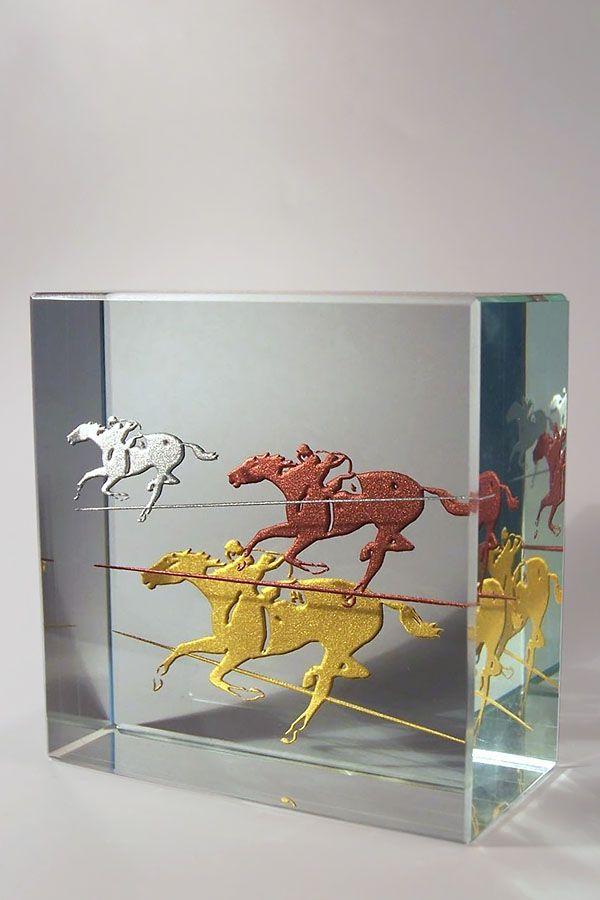 Trophée en verre -  GLA1655
