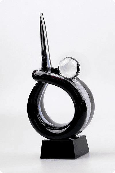 Trophée en verre -  GLA0171
