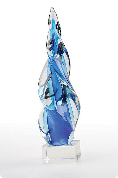 Trophée en verre -  GLA0172