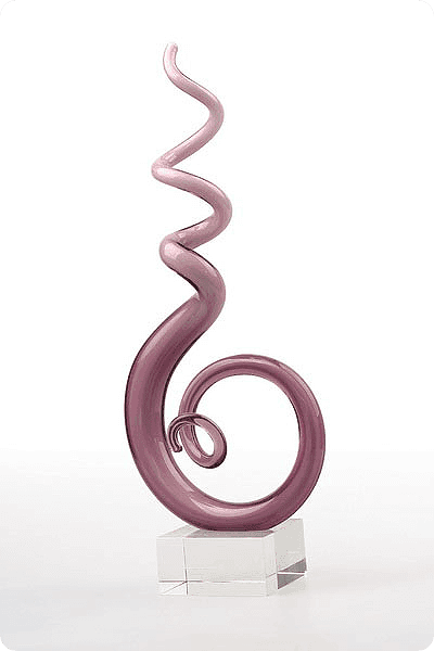 Trophée en verre -  GLA0174