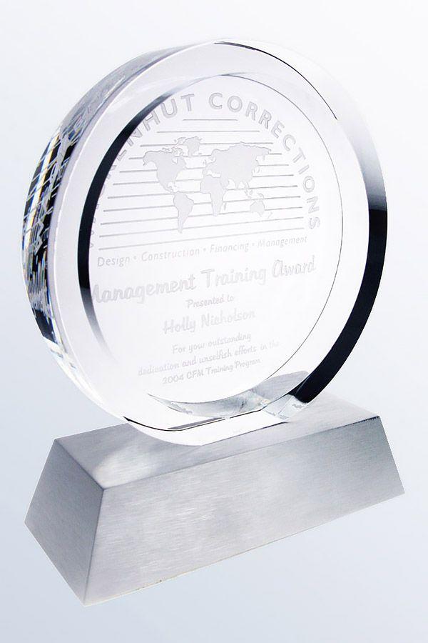 Trophée en cristal -  GLA1759