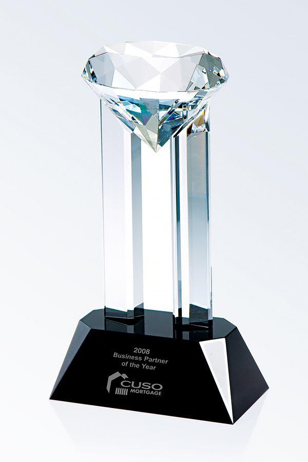 Trophée en cristal -  GLA1761
