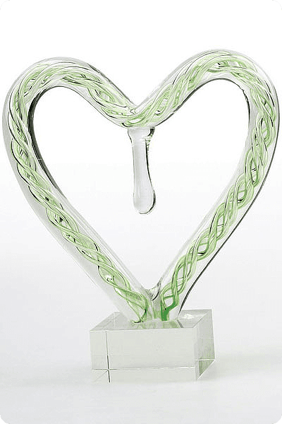Trophée en verre -  GLA0178