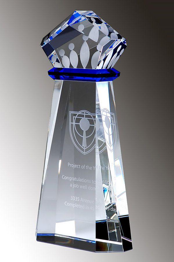 Trophée en cristal -  GLA1793