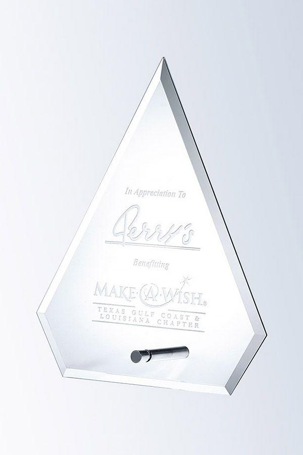 Trophée en verre -  GLA1818
