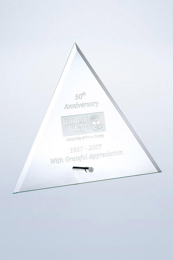 Trophée en verre -  GLA1819