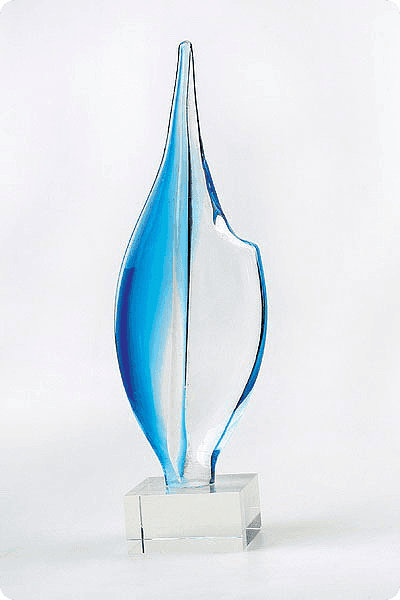 Trophée en verre -  GLA0181