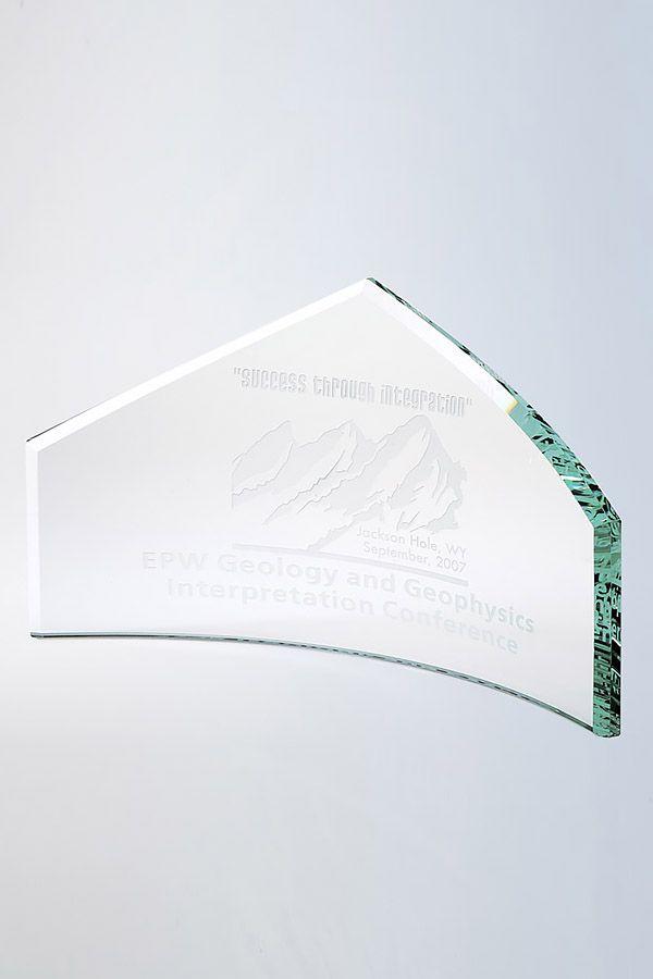 Trophée en verre -  GLA1821