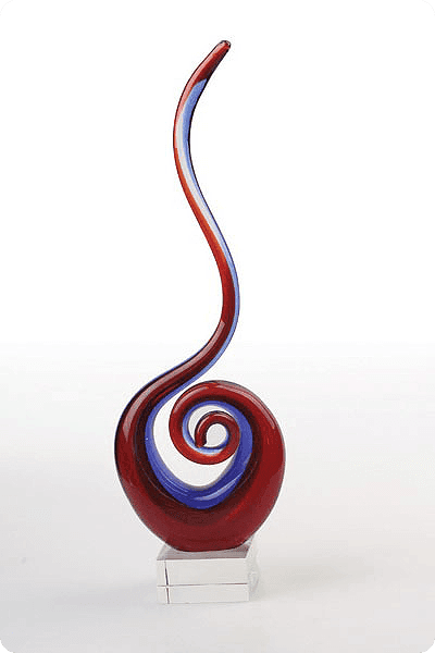 Trophée en verre -  GLA0182