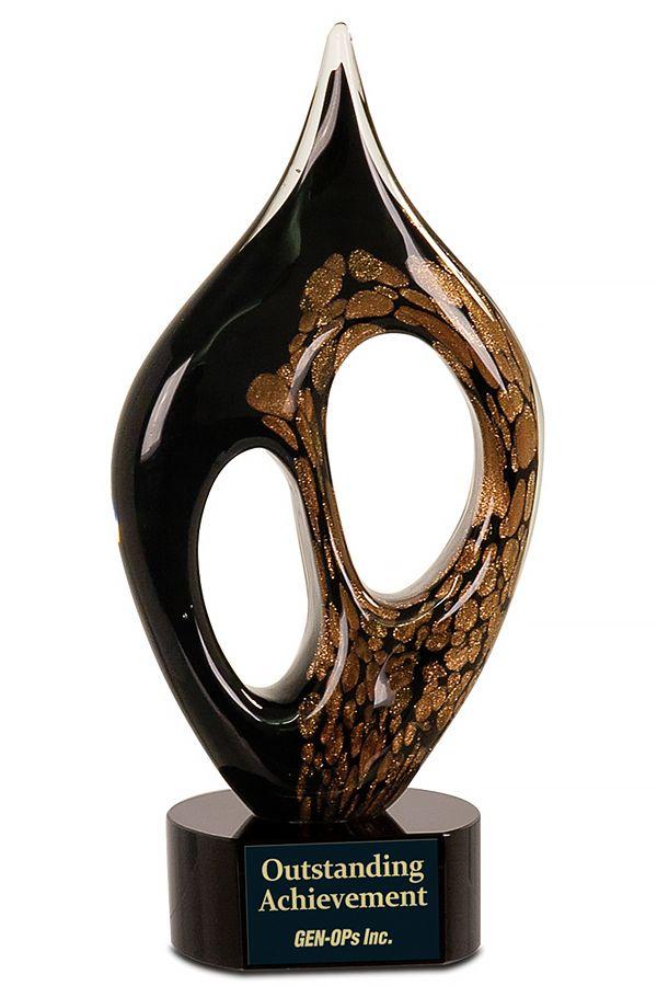Trophée en verre -  GLA1864
