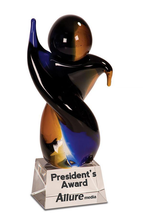 Trophée en verre -  GLA1865