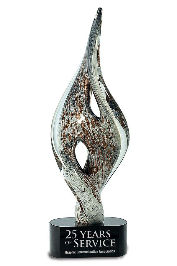 Trophée en verre -  GLA1867