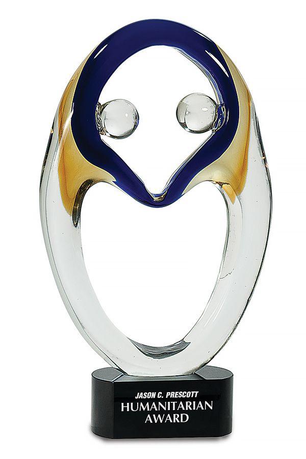 Trophée en verre -  GLA1869