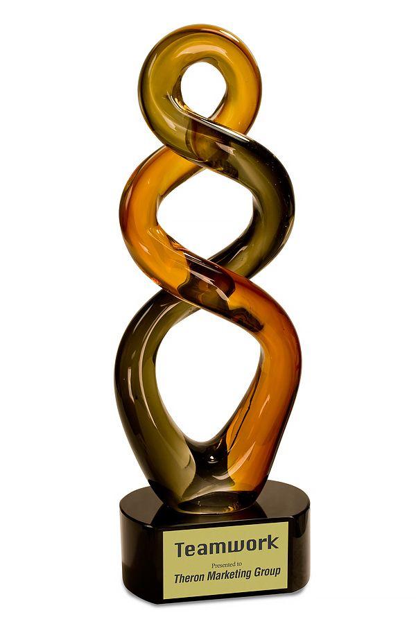 Trophée en verre -  GLA1874