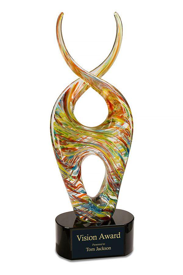Trophée en verre -  GLA1875