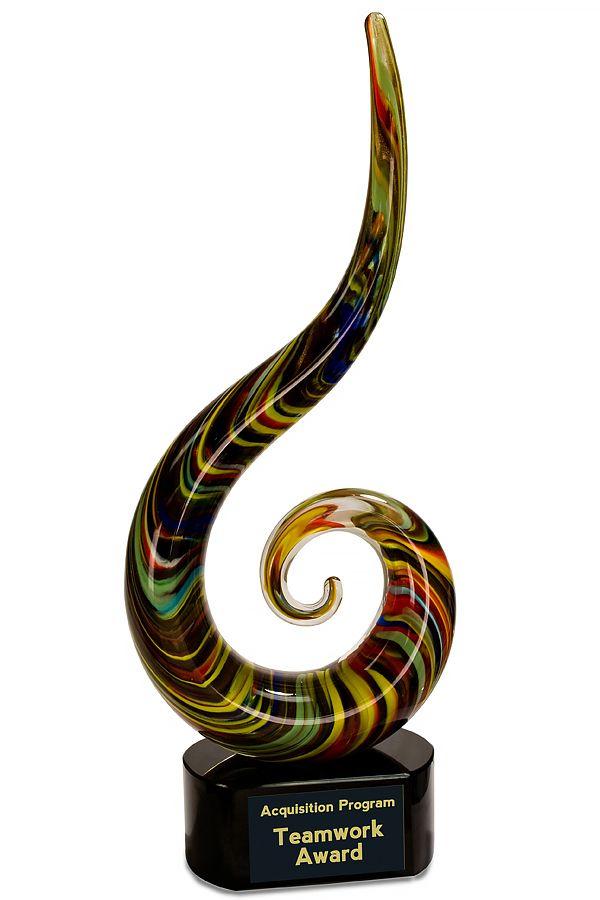 Trophée en verre -  GLA1876