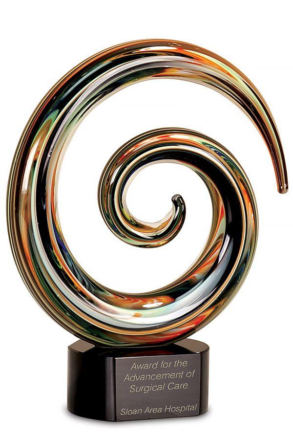 Trophée en verre -  GLA1877