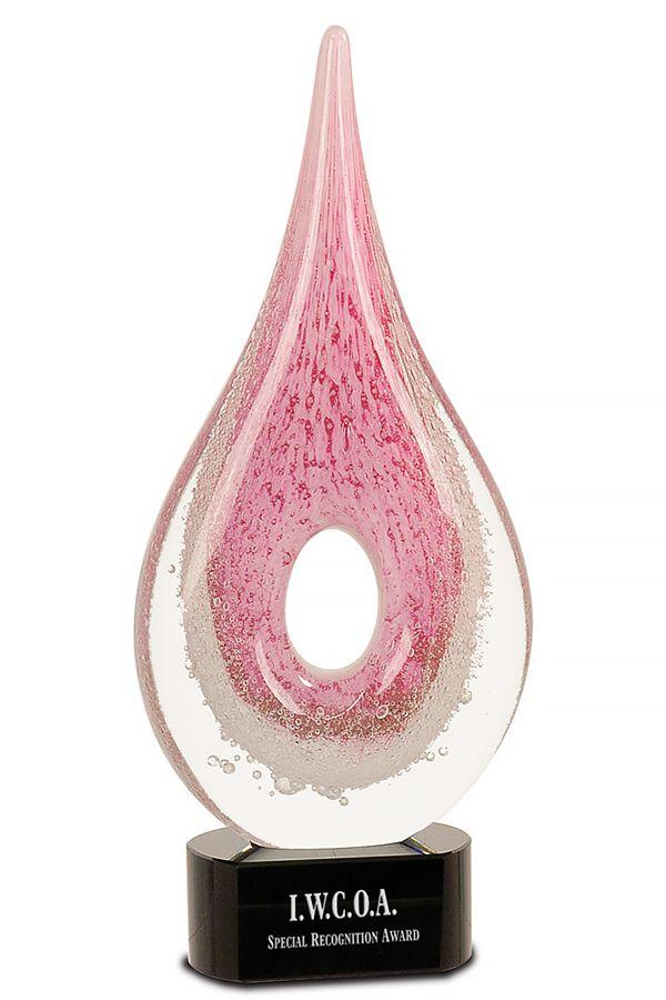 Trophée en verre -  GLA1881