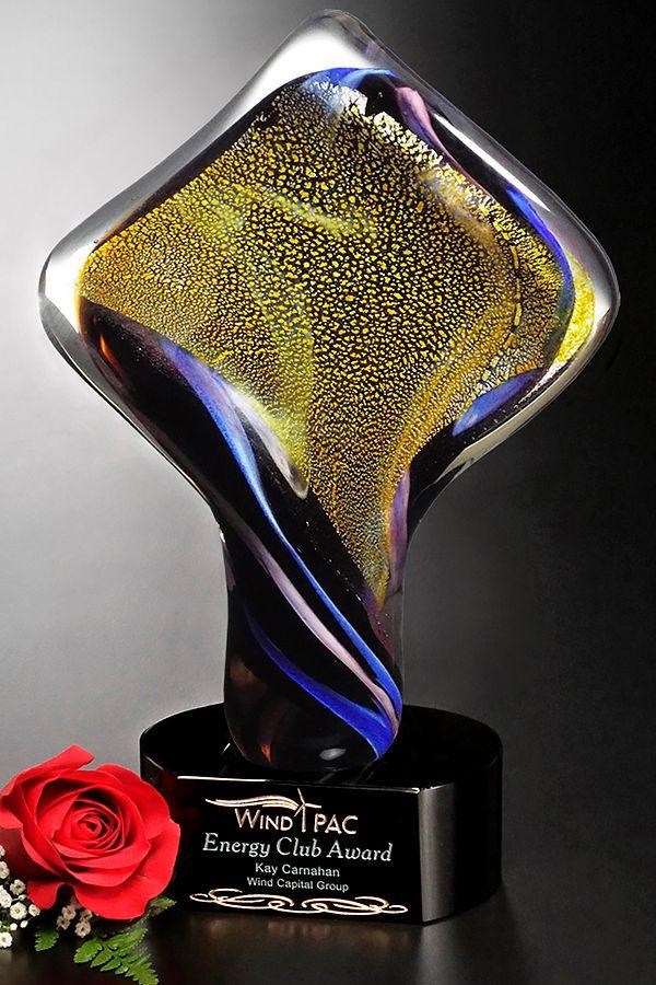 Trophée en verre -  GLA1924