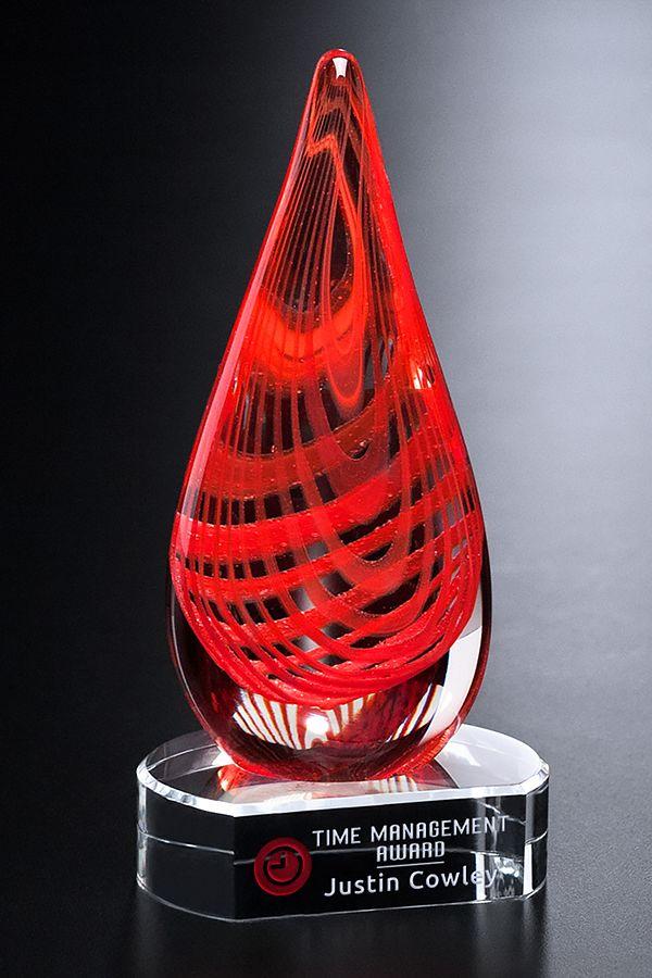 Trophée en verre -  GLA1936