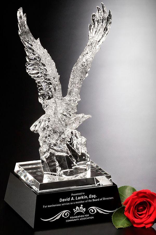 Trophée en verre -  GLA1938