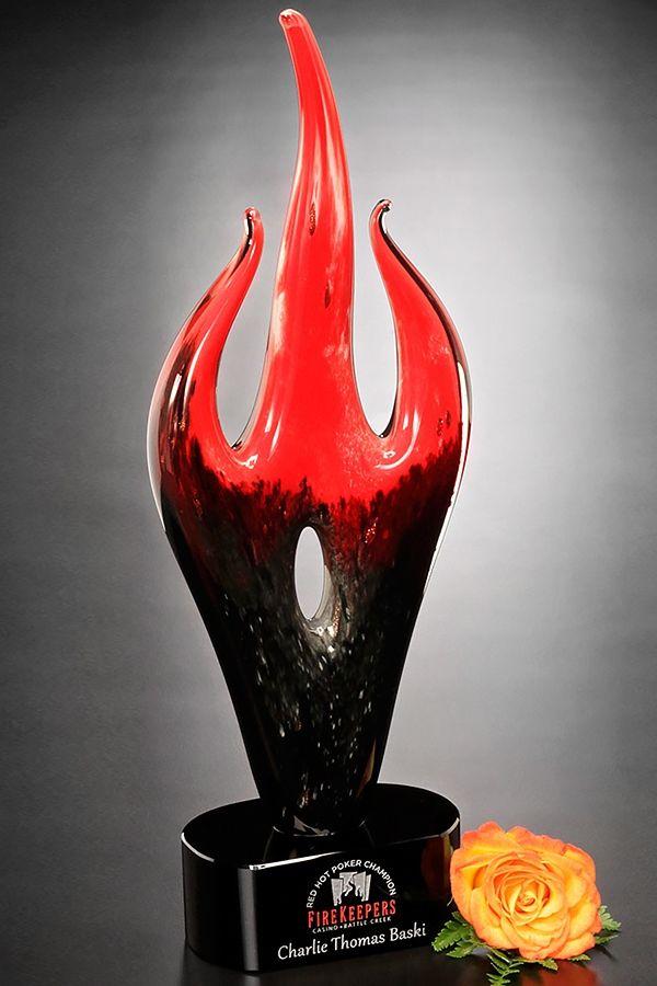 Trophée en verre -  GLA1976