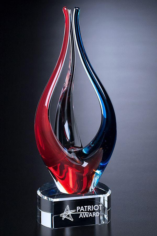 Trophée en verre -  GLA1979