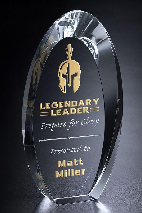 Trophée en cristal -  GLA1990